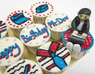 boss cupcakes theme birthday happy masz cottage