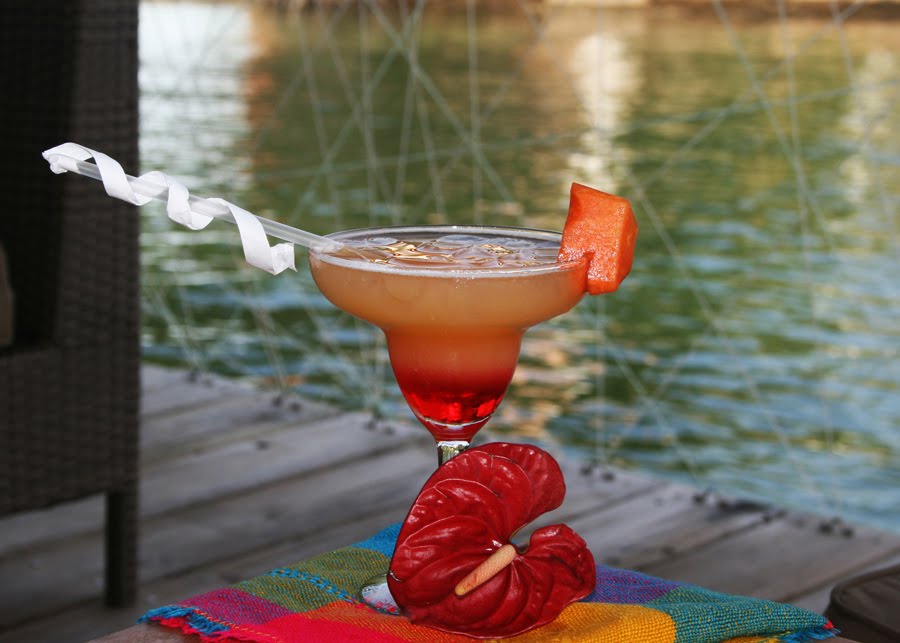 Dodgy Dock Restaurant &amp; Bar: Sunset Caribbean Cocktail Recipe