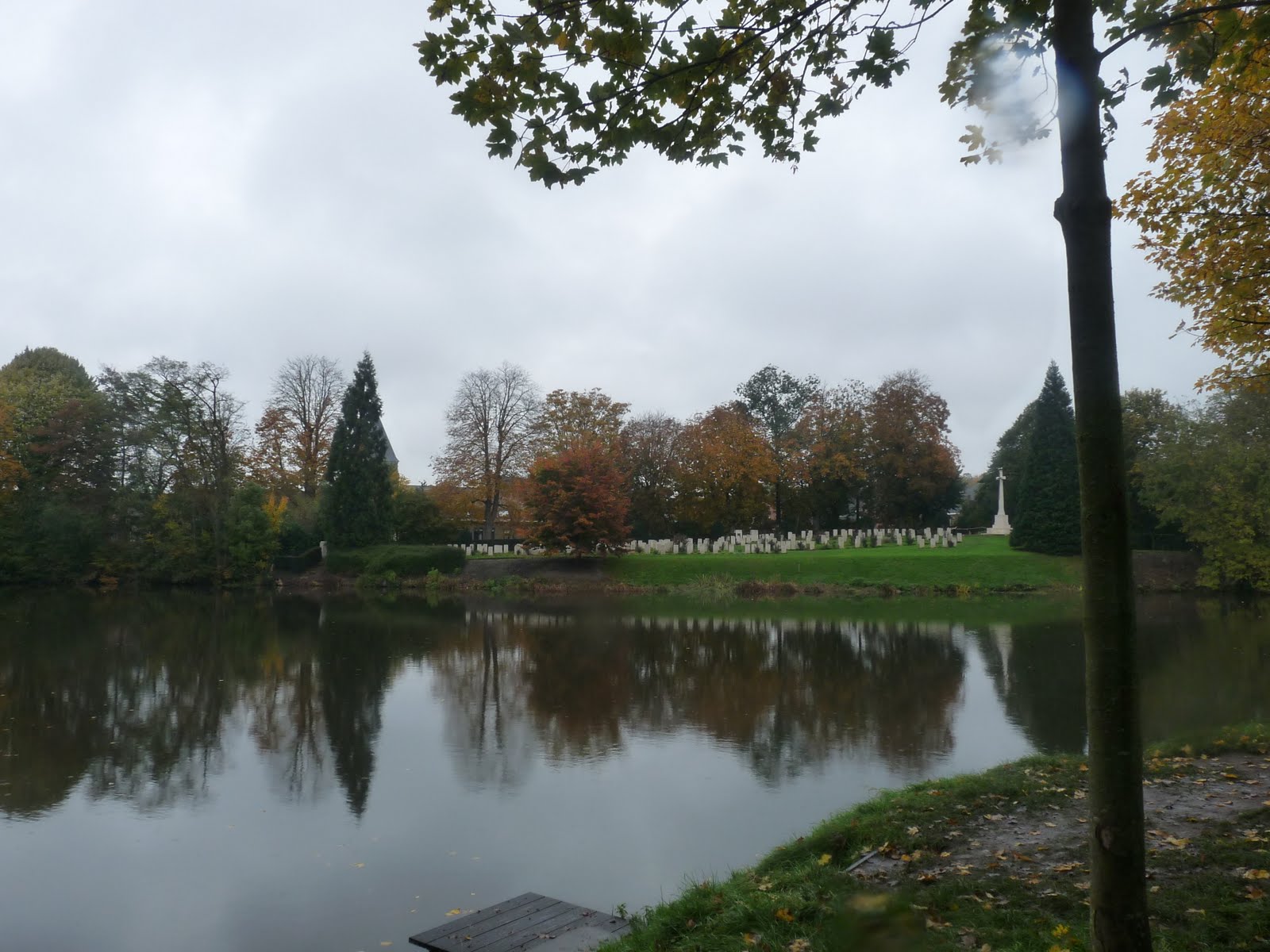 Mes randonnées Vers Ypres, un dimanche matin pluvieux