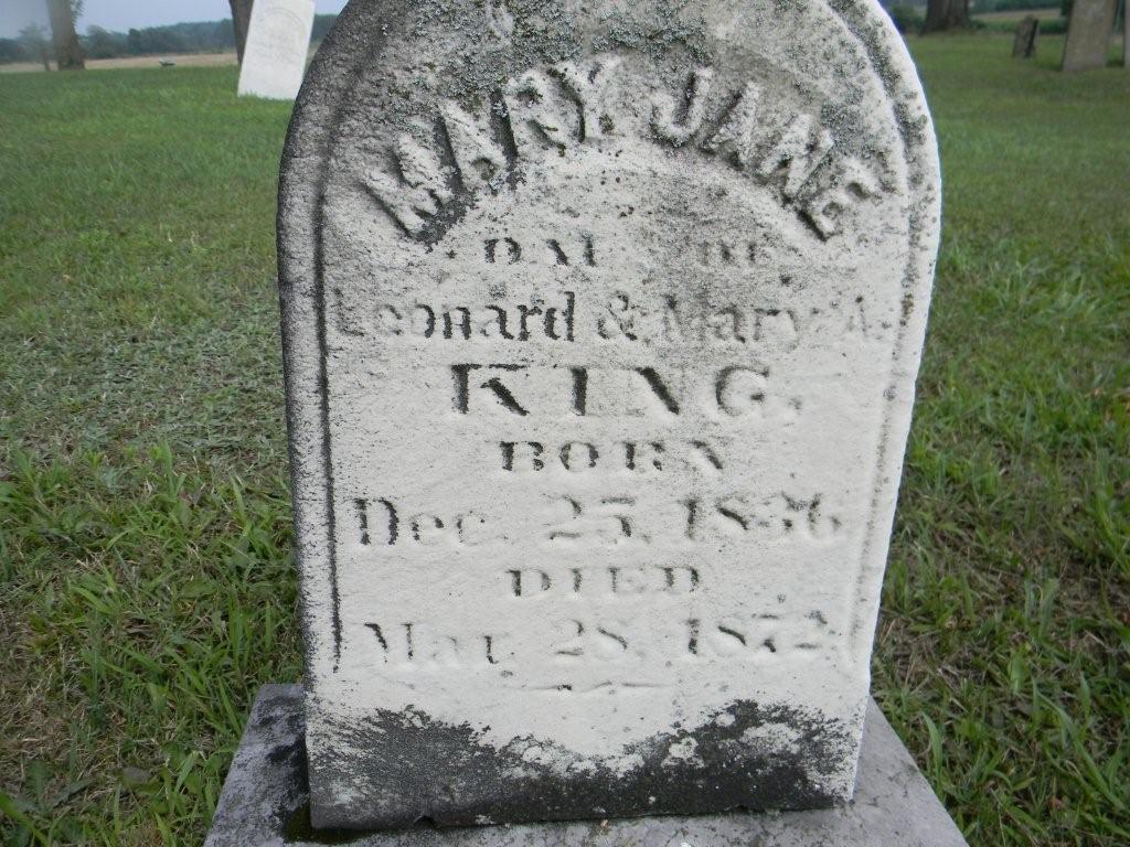 Life From The Roots Tombstone Tuesday KING (2 Generations) Genesee