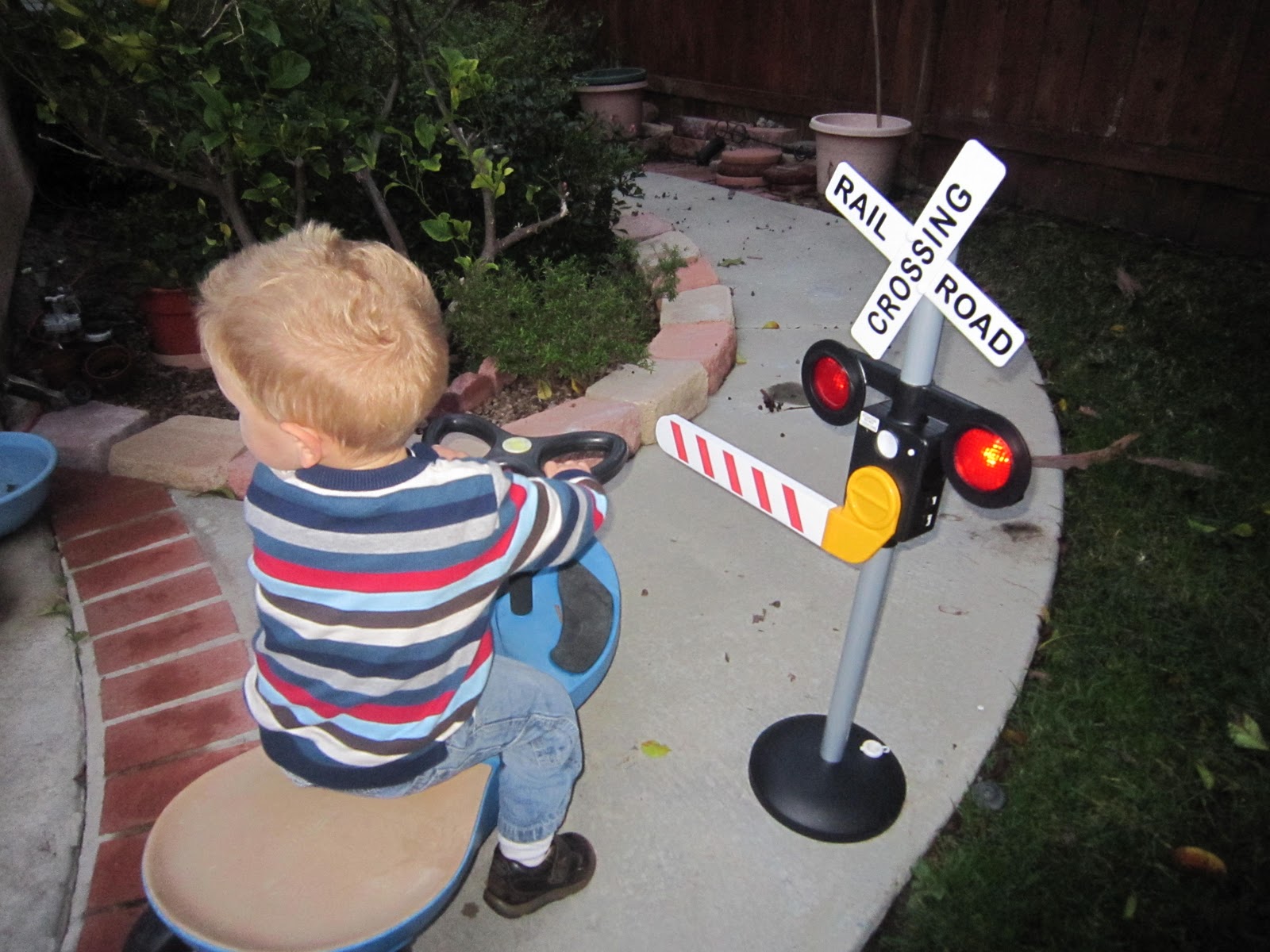 Create and Play Each Day 1. Railroad Crossing