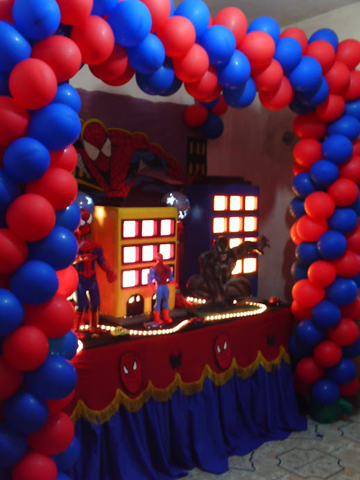 Dellartes Festas: Homem Aranha