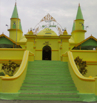 The mosque of penyengat island