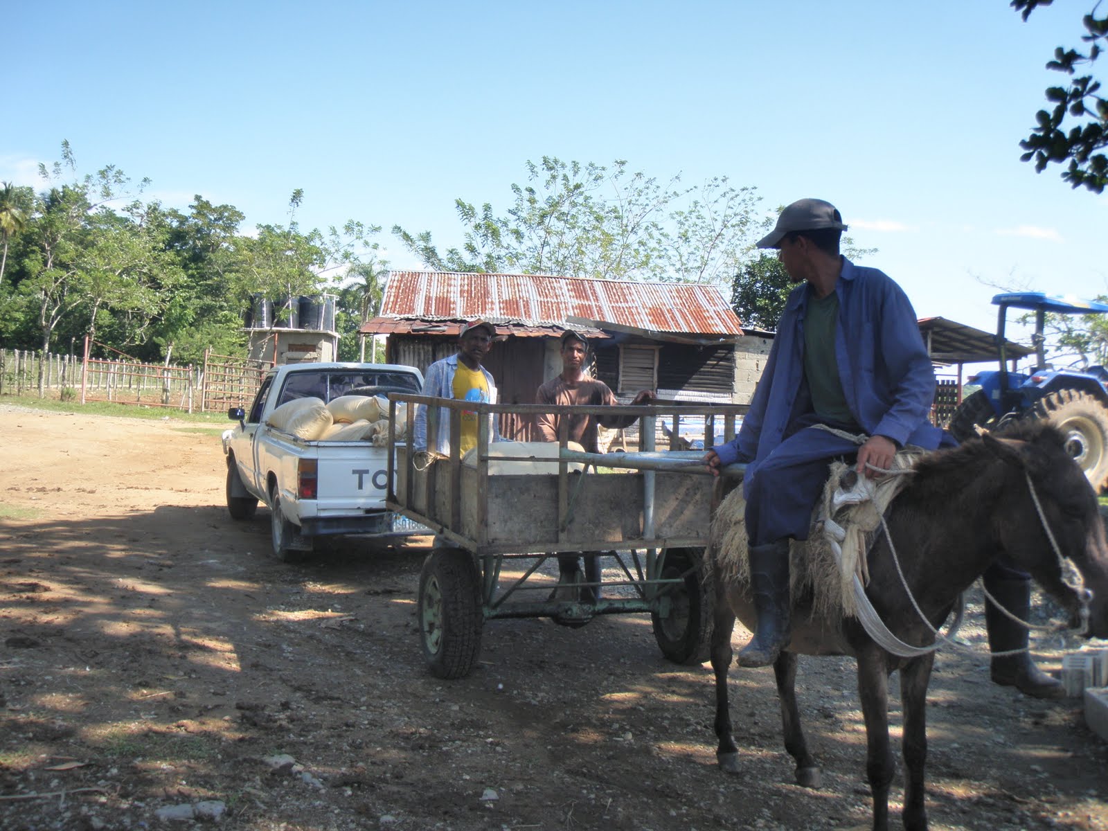 Los medios de Transporte del Campo Adentro.