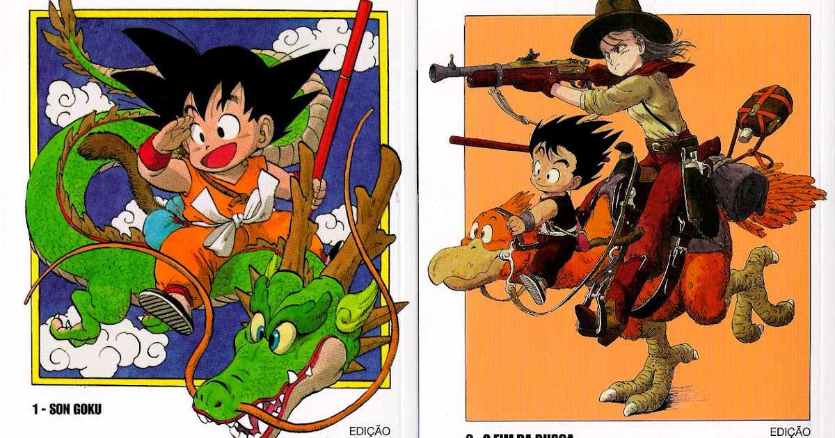 Leituras de BD/ Reading Comics: Dragon Ball Vol.1 & Vol.2