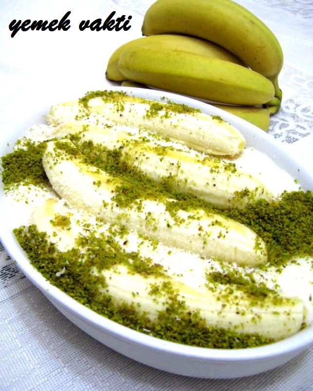 En İyi Yemek Tarifleri SitesiYemek Vakti KEDİ DİLLİ MUZLU TATLI