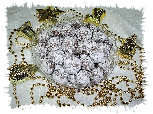 Bulgari de ciocolata/Chocolate Snow Caps