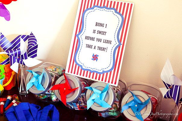 {Real Parties} Red & Blue Pinwheel Birthday Party! | The TomKat Studio Blog