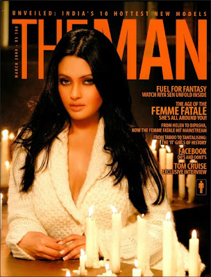 Riya Sen features in latest issue of The Man