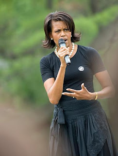 Michelle Obama does not wear fur
