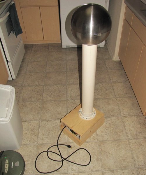 Miss B's Science Blog HowTo DIY Van De Graaff Generator