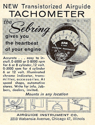 Just A Car Guy: Airguide Tachometer advertising