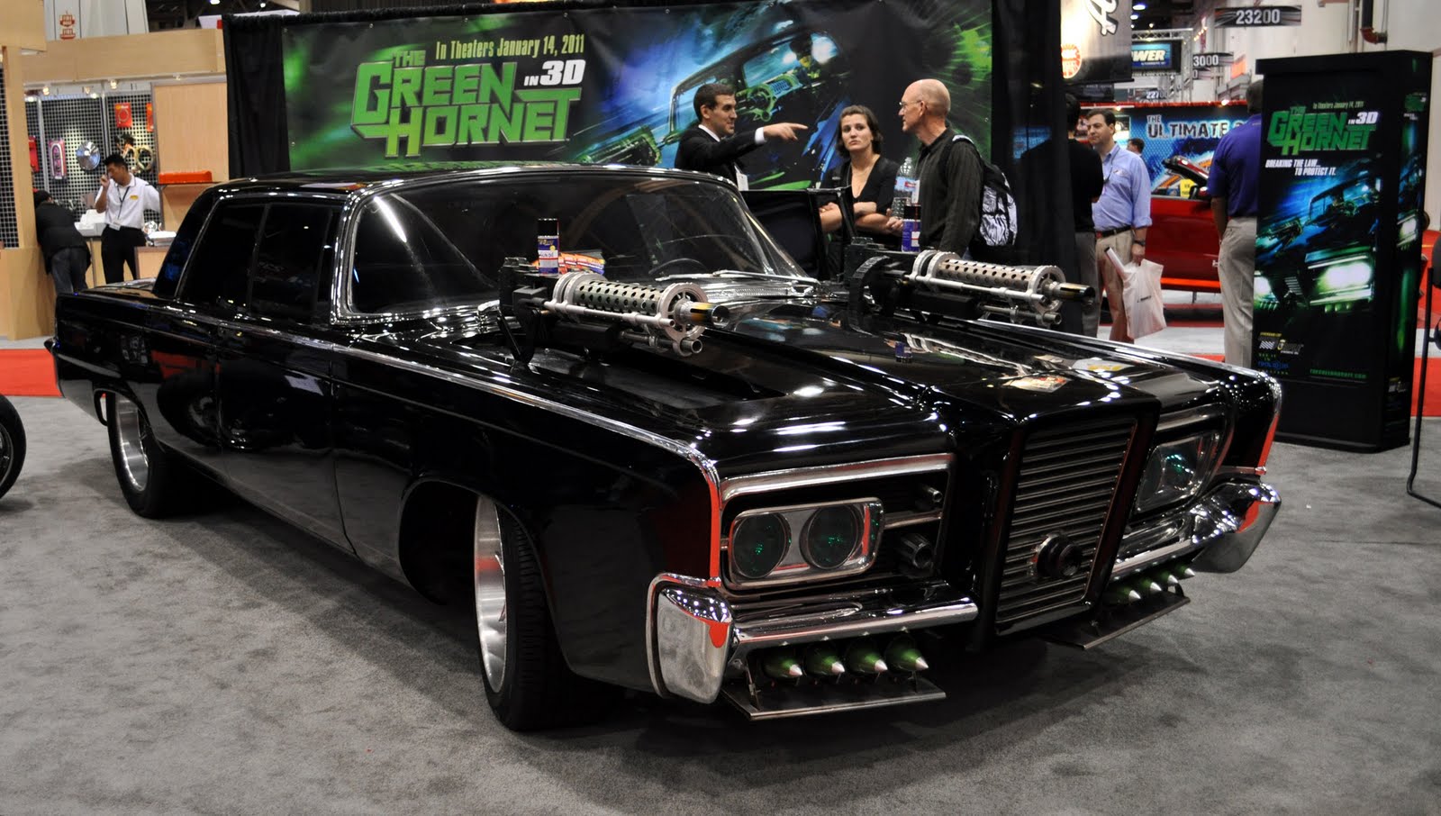 Just A Car Guy: Black Beauty from the new Green Hornet movie, what it