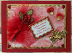 Ruby wedding card
