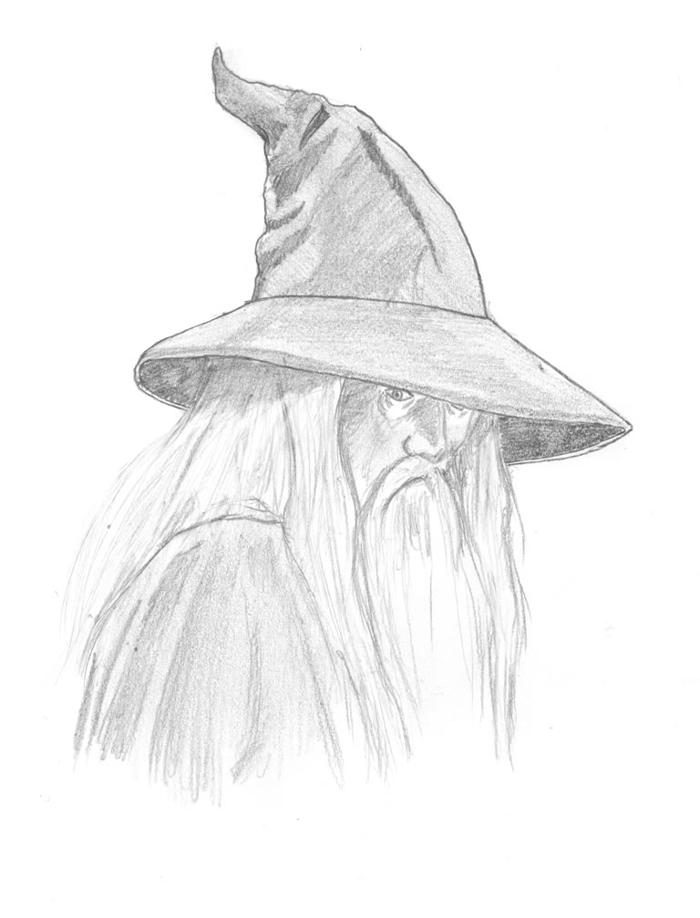 gandalf coloring pages - photo #13