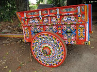 painted ox cart in Sarchi, Costa Rica painted ox cart in Sarchi