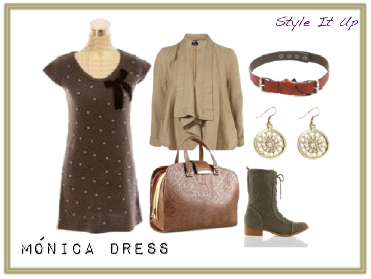MONICA SUPER MODEL POLKA DRESS ♡