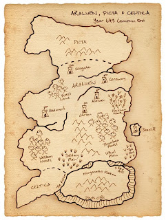 Ranger's Apprentice Book 1: Map of Araluen
