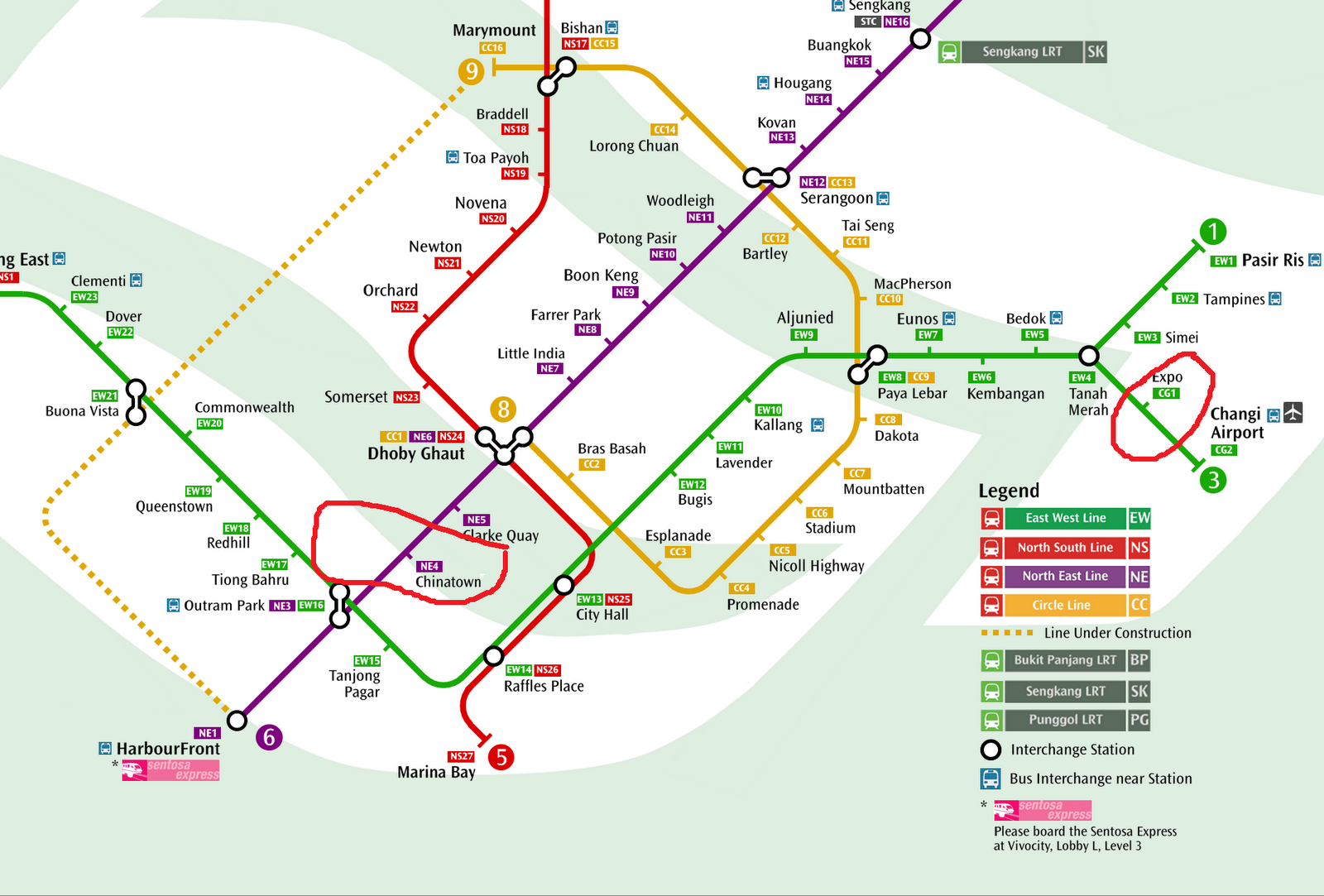 Bukit Timah Mrt Map