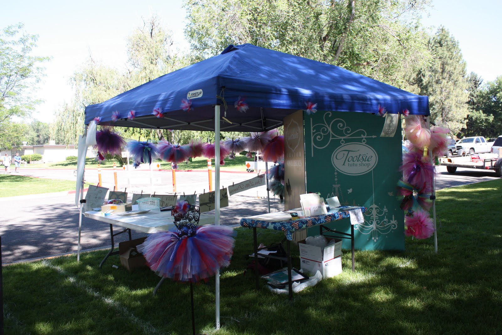 Custom Vinyl Wall Decals Vendor Booth