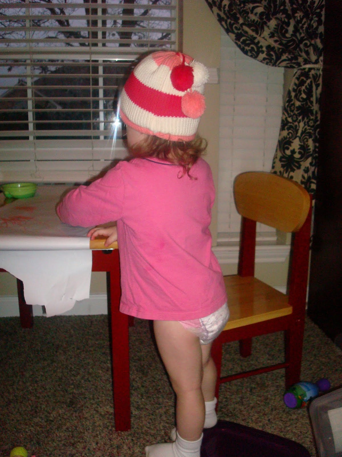 Days in the life of the Hays Look who is in PullUps