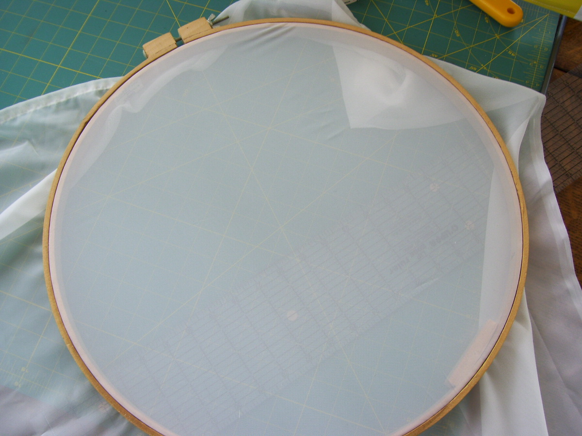 Linda's Art Quilts How to Make Screen Printing Frames with Embroidery