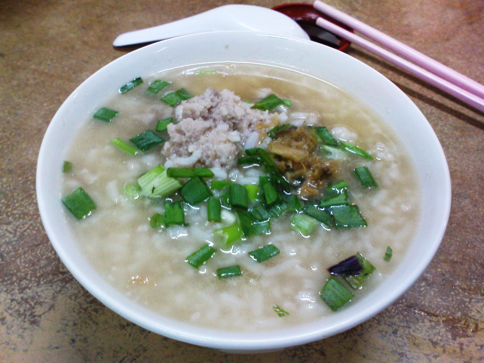 EAT OUT with SAM: 'Bak Moey' (Pork Porridge) @ Lorong Kampung Malabar ...