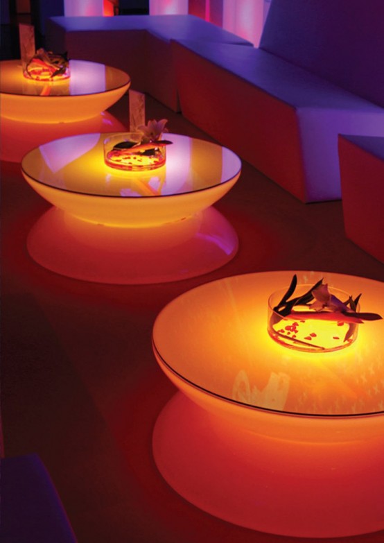 Cool LED Lounge Table