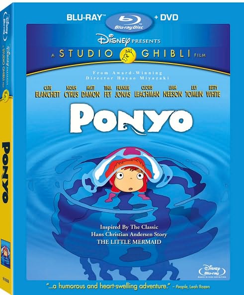 Ponyo, A Beautifully Animated Hayao Miyazaki Movie