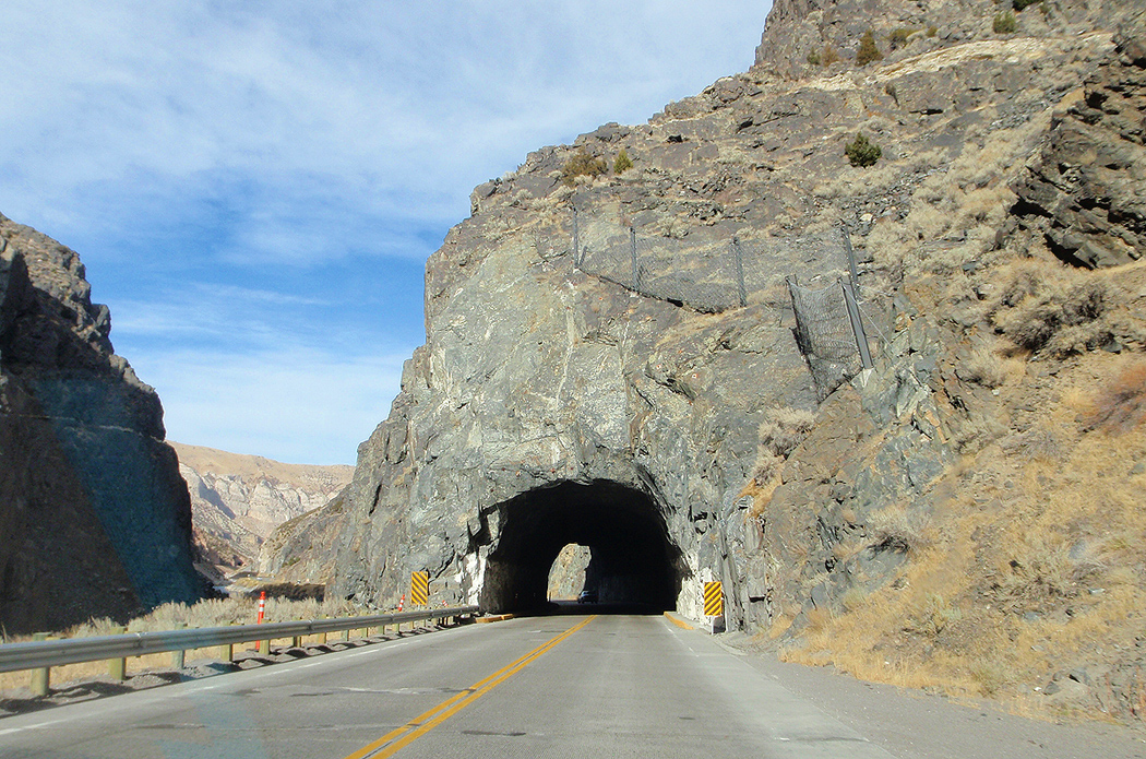 Texas to Alaska 2.0: Wind River Canyon Scenic Byway, Wyoming