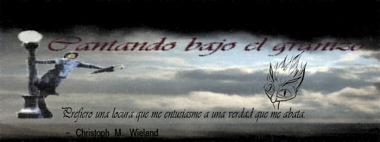 Cantando bajo el granizo