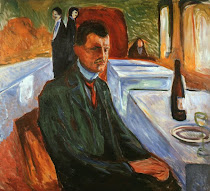 autorretrato con vino