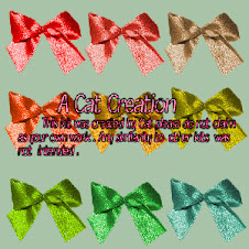 Autumn Colored  Bows
