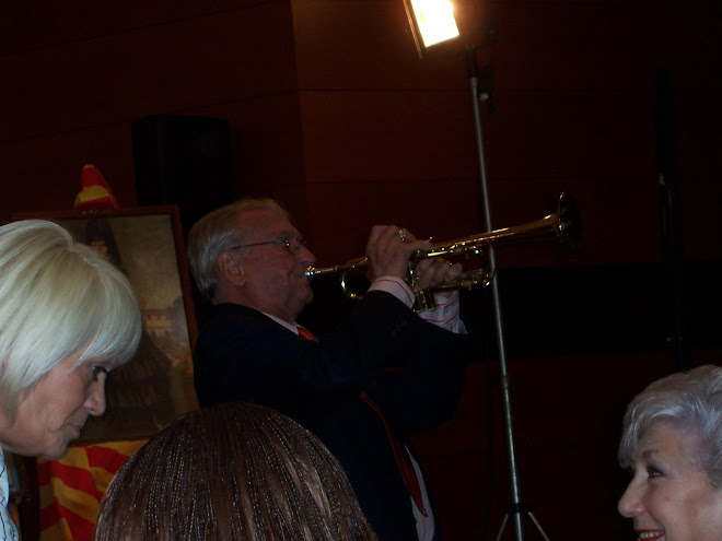 El trompetista Rudi Ventura , rindió homenaje a Tarazona y Raquel Meller en la presentación en Barc
