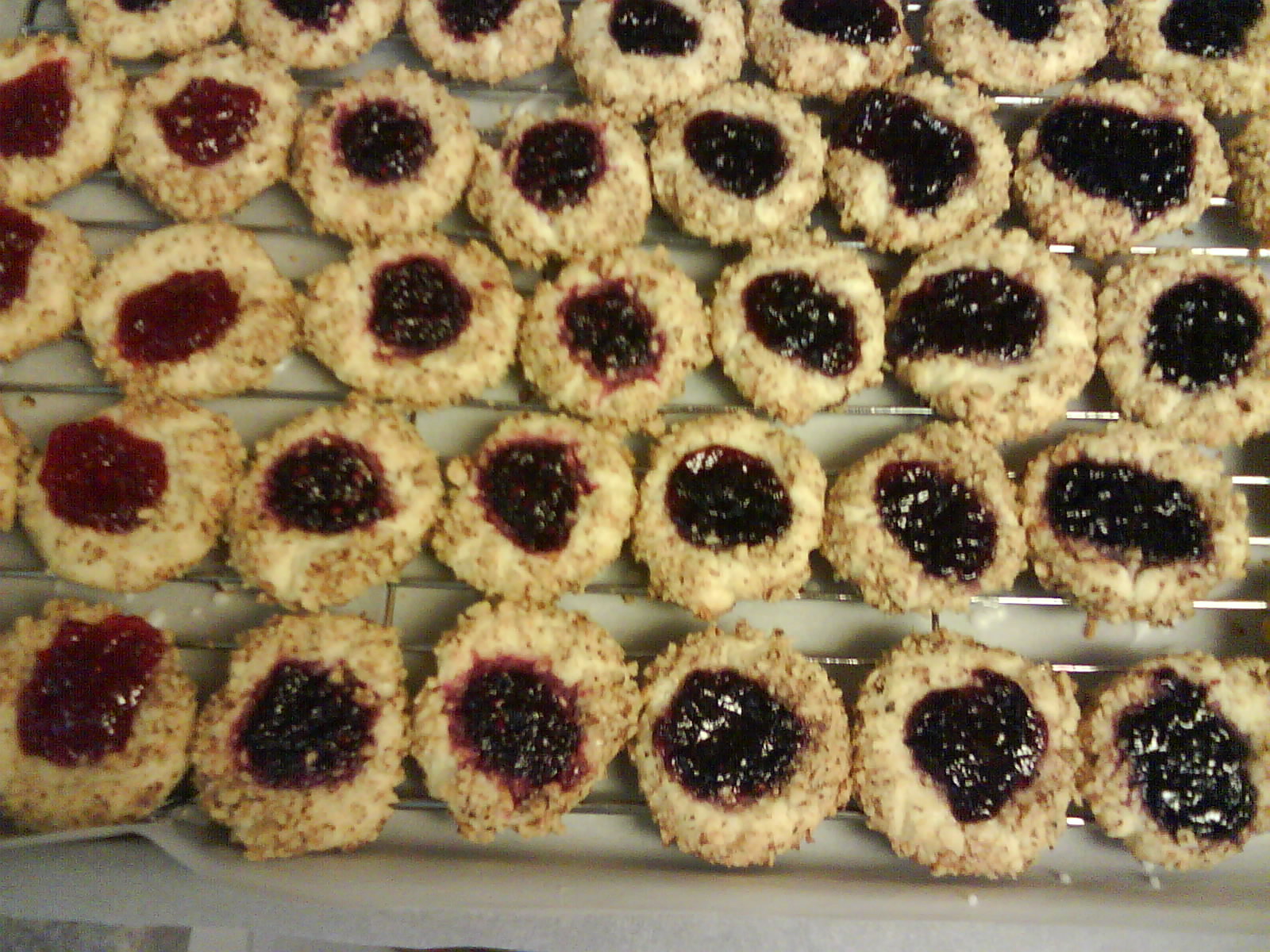 T's Treats Thumbprint Cookies With Nuts!