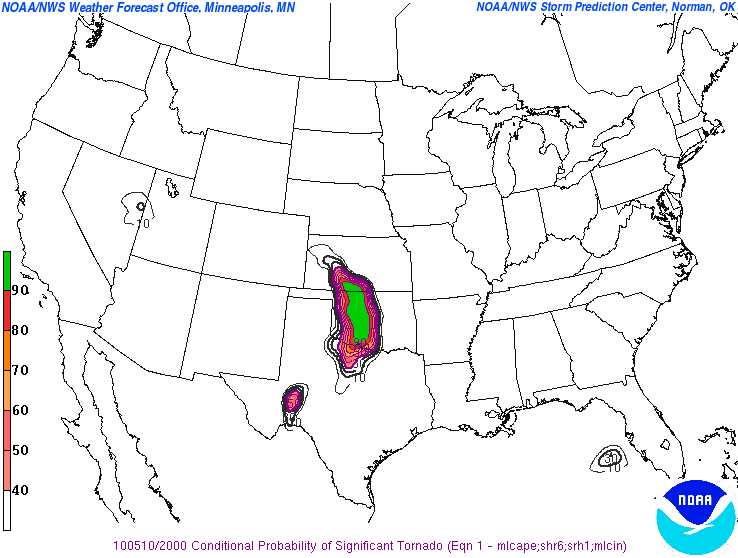 Jon Davies Severe Weather Notes Monster Medford OK meso & tornadoes 5