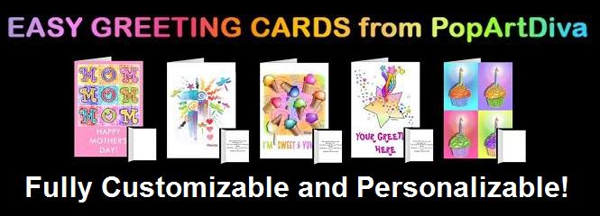 Easy Greeting Cards by PopArtDiva