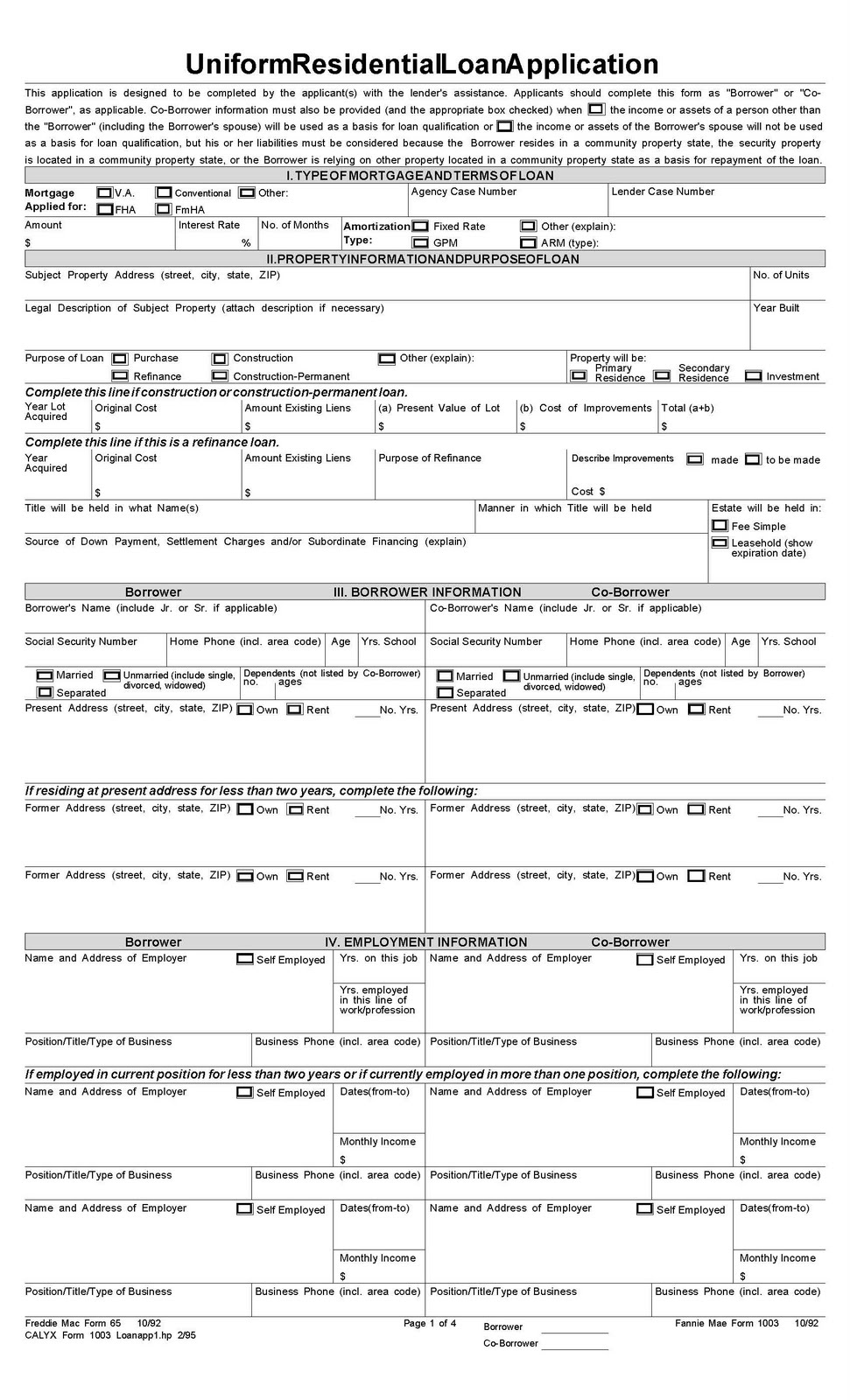 1003 Borrower Aurthozize Fillable Form Printable Forms Free Online