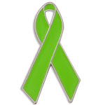 The lime Green Ribbon represents those who were Adopted