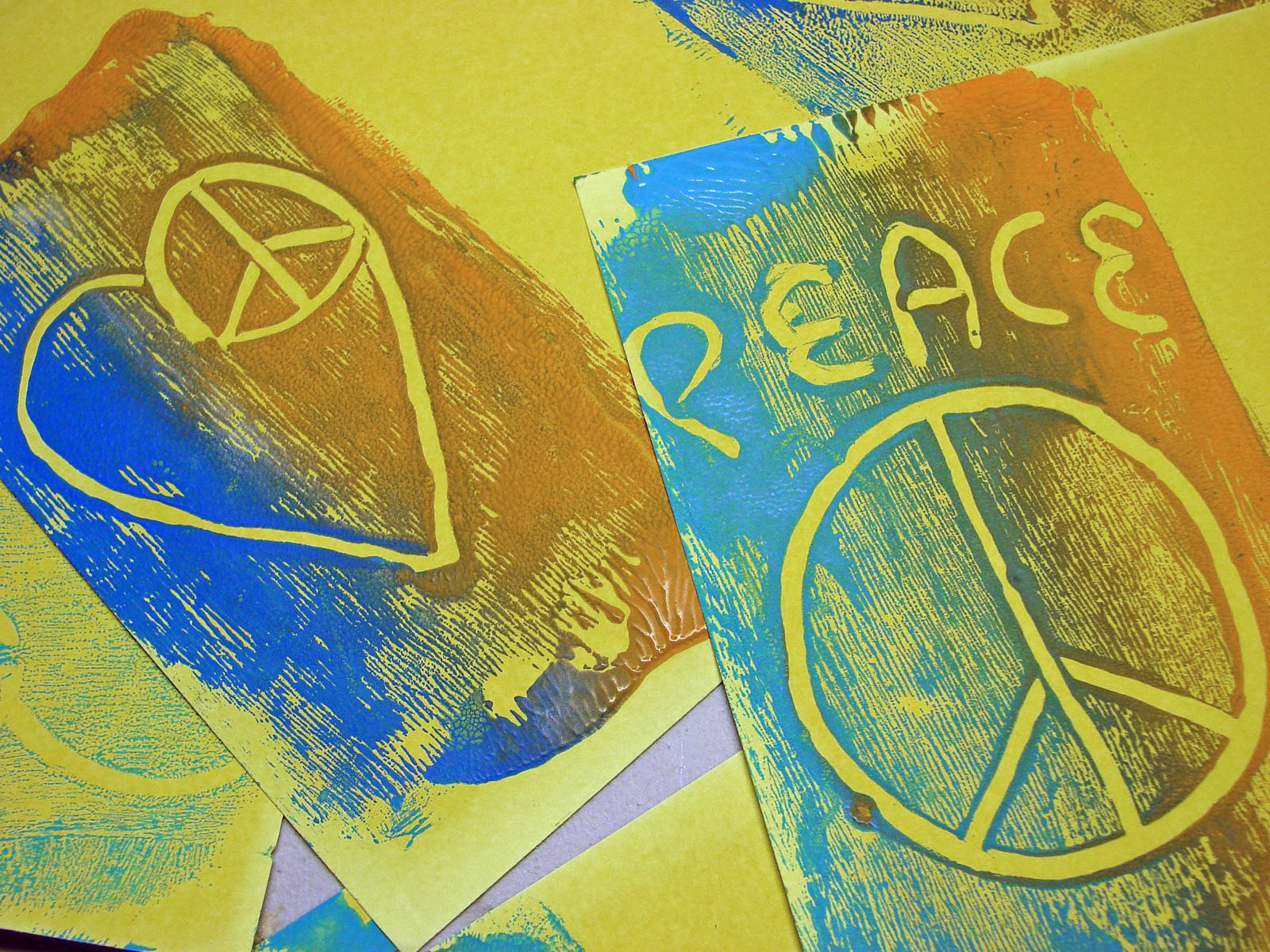 what's deb doing? Peace Postcards