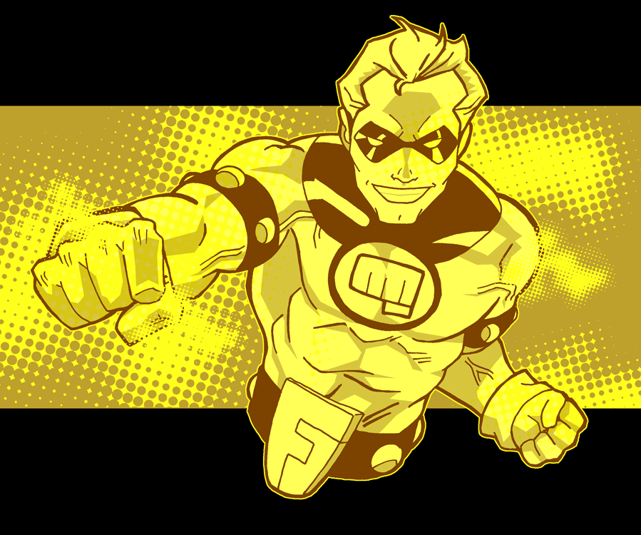 One Coyote Yellow Fist of Justice