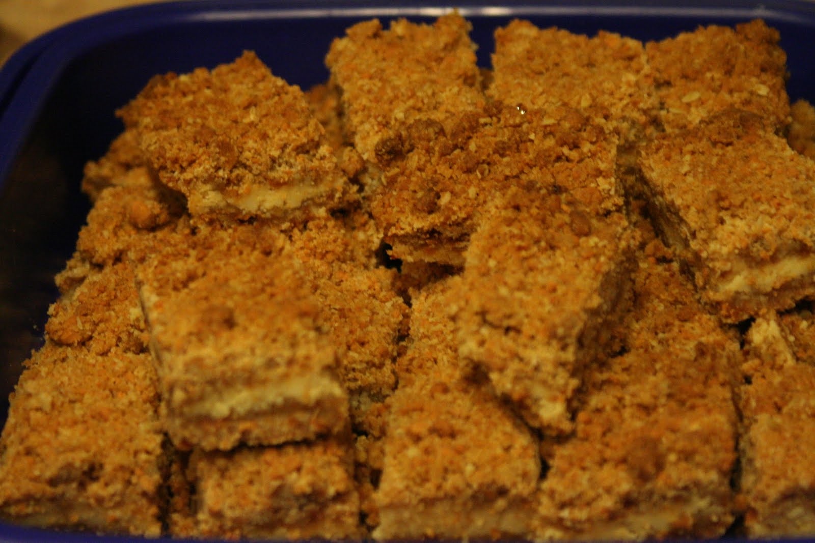 Cooking Claire Oatmeal Cream Cheese Butterscotch Bars