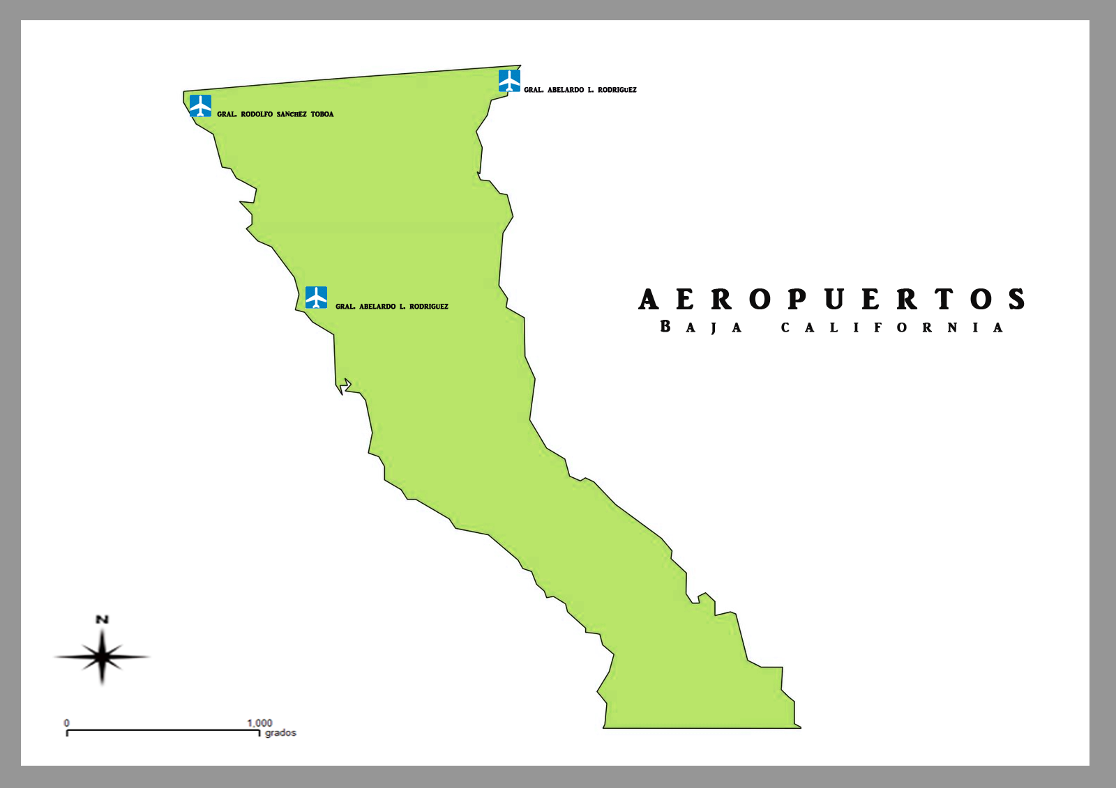 SIG QUE? Aeropuertos en Baja California