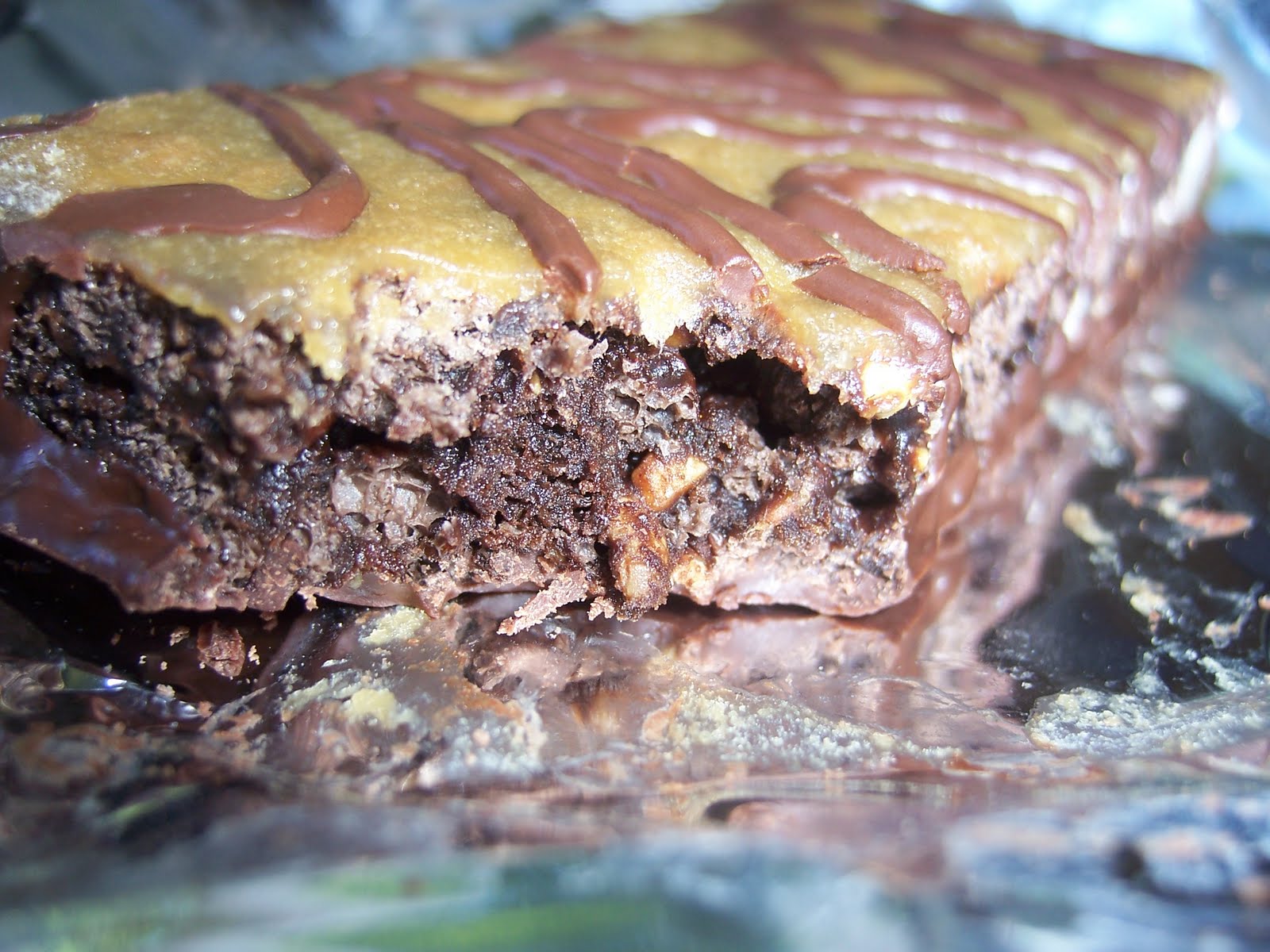 Food Blog Caramel Nut Brownie Luna Bar