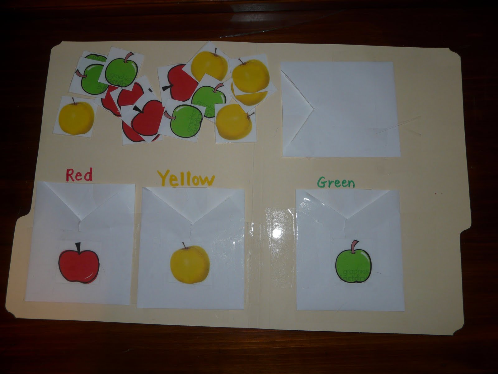 Children's Learning Activities Apple Sort