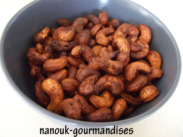 Gourmandises: Noix de cajou au cari