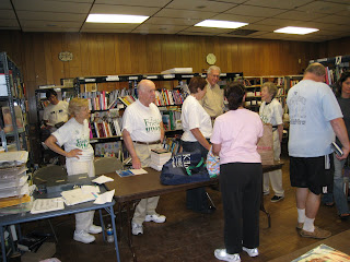 Volunteers at the Annual Kinnelon Book Sale