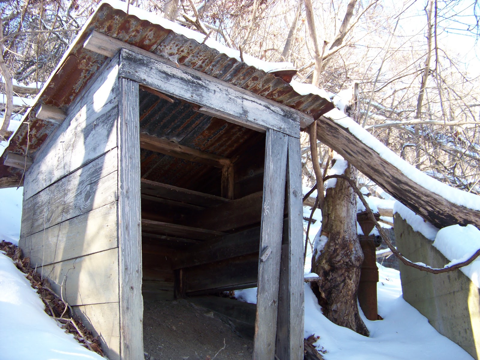 SWPA Rural Exploration A winter walk down the Rices Landing, PA rails