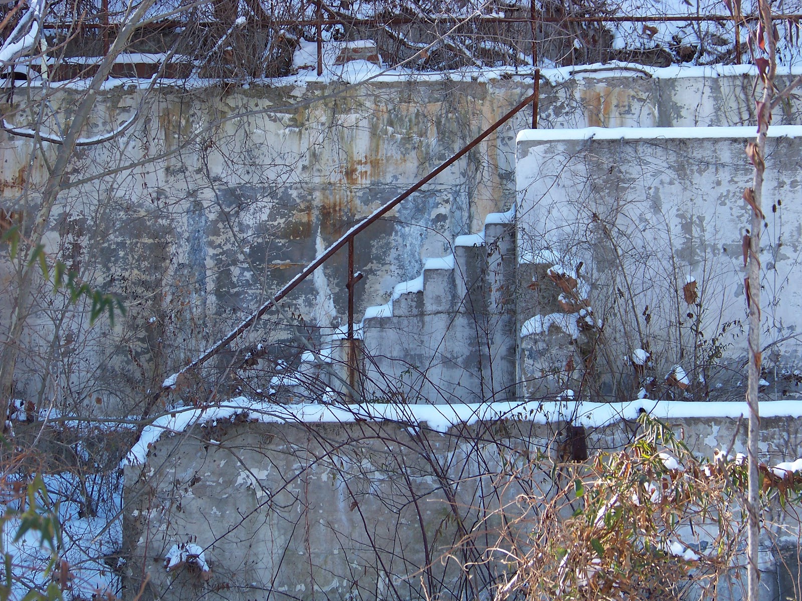 SWPA Rural Exploration A winter walk down the Rices Landing, PA rails