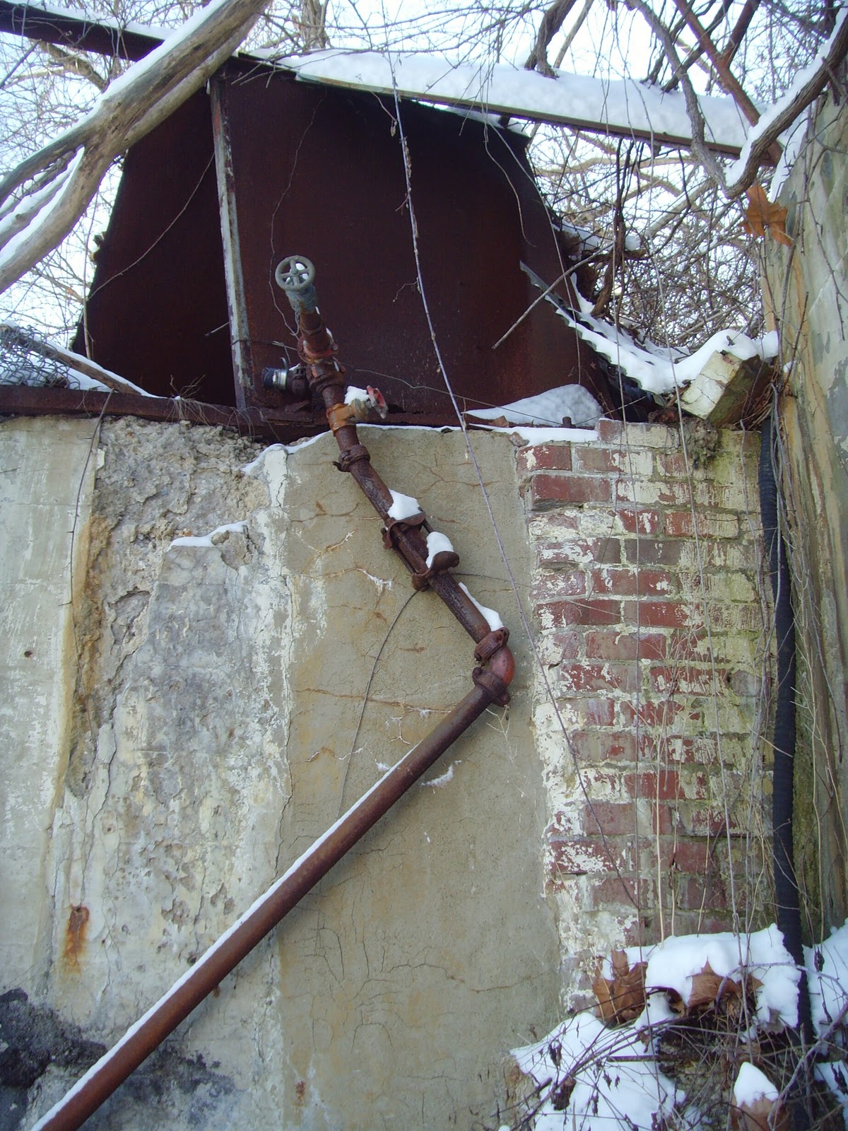 SWPA Rural Exploration A winter walk down the Rices Landing, PA rails